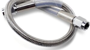 DRAG SPECIALTIES Universal Brake Line - Clear - 12"