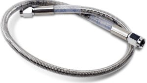 DRAG SPECIALTIES Universal Brake Line - Clear - 19"
