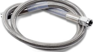 DRAG SPECIALTIES Universal Brake Line - Clear - 26"