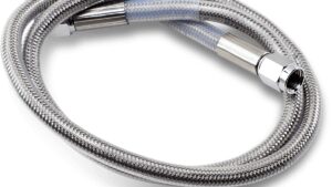 DRAG SPECIALTIES Universal Brake Line - Clear - 28"