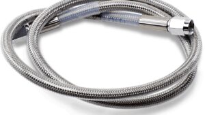 DRAG SPECIALTIES Universal Brake Line - Clear - 30"