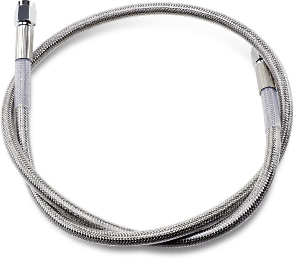 DRAG SPECIALTIES Universal Brake Line - Clear - 32"