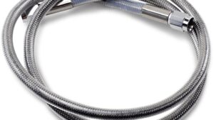 DRAG SPECIALTIES Universal Brake Line - Clear - 34"