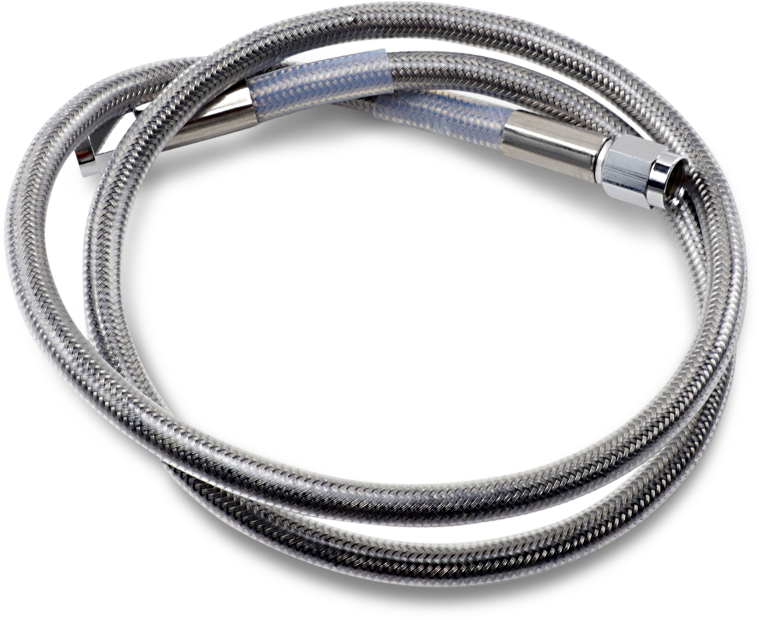 DRAG SPECIALTIES Universal Brake Line - Clear - 34"