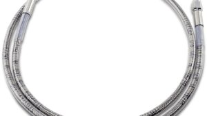 DRAG SPECIALTIES Universal Brake Line - Clear - 43"