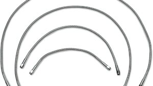 DRAG SPECIALTIES Universal Brake Line - Clear - 56"