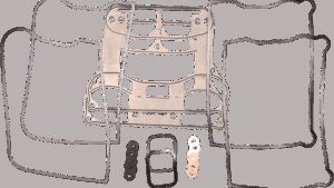 COMETIC Rocker Gasket Kit - EST - '84-'91 Big Twin