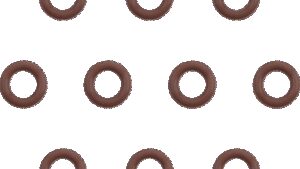 JAMES GASKET Fuel Fitting O-Ring - FL