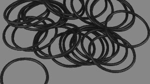 JAMES GASKET Chrome Inspection Cover O-Ring - '91-'03 Sportster