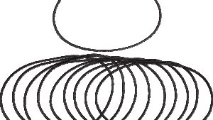 JAMES GASKET Alternator Cover O-Ring - Big Twin