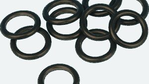 JAMES GASKET Fork Air Control O-Rings - 10-Pack