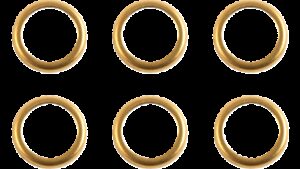 JAMES GASKET Drain Plug Washer - 10 Pack - '41-'86 Big Twin