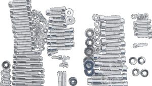 GARDNER-WESTCOTT Bolt Kit - Motor Set - Socket-Head - FXD