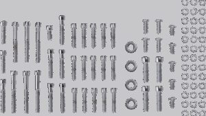 GARDNER-WESTCOTT Bolt Kit - Side Cover - Socket-Head - Chrome