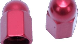 BARNETT Valve Caps - Red Anodized