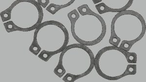 EASTERN MOTORCYCLE PARTS Snap Rings - Shifter Lever Pin - For 5-Speed