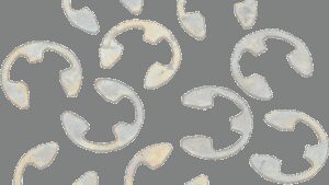 EASTERN MOTORCYCLE PARTS Snap Rings - Shifter Fork Shaft