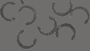 EASTERN MOTORCYCLE PARTS Snap Rings - Clutch Pushrod - 3/4" Ring