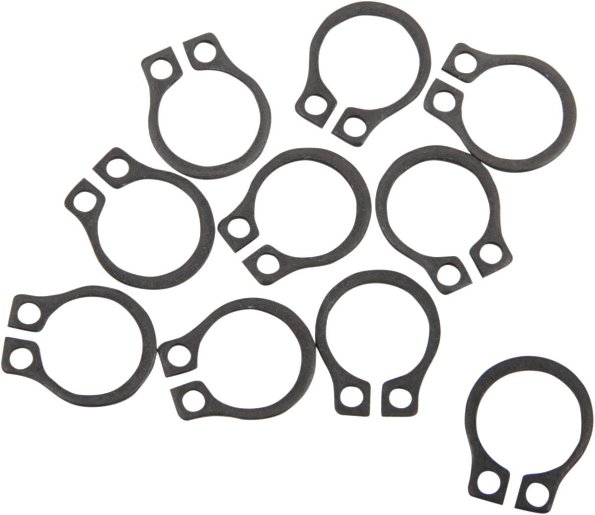 EASTERN MOTORCYCLE PARTS Snap Rings - Clutch Pushrod - Full Ring (Open Gap)