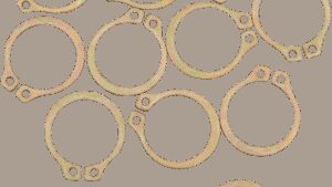 EASTERN MOTORCYCLE PARTS Snap Rings - Shifter Rod Lever - For 5-Speed