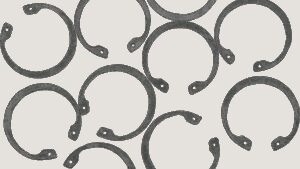 EASTERN MOTORCYCLE PARTS Snap Rings - Press Plate - For 5-Speed