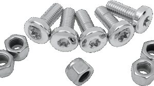 COLONY Mounting Hardware Kit with Nuts - Brake Rotor - Torx/Button-Head - 7/8"