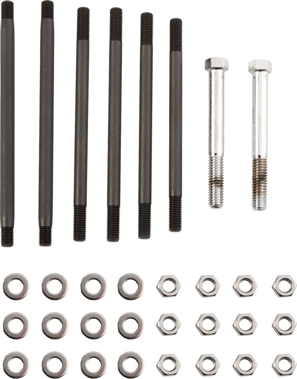 COLONY Hardware Kit - Motor Case Studs - Chrome - '70-'78 Harley-Davidson
