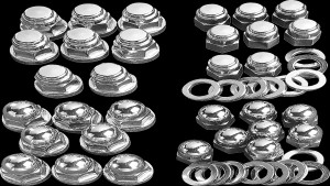 DRAG SPECIALTIES HEAD BOLT SET 48-77 ACORN