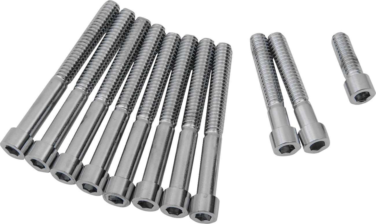 DRAG SPECIALTIES Bolt Set - Cam/Primary Cover - Socket-Head/Smooth - '71-'76 Sportster - Image 2