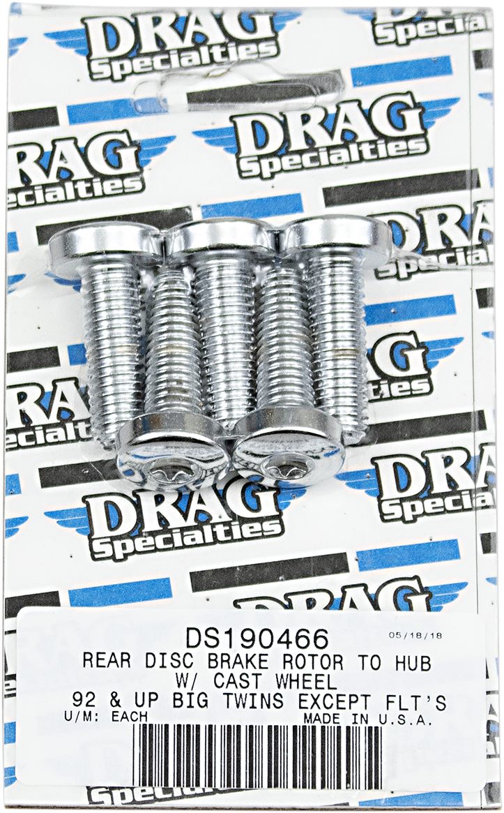 DRAG SPECIALTIES Mounting Kit - Rotor - Cast - Rear