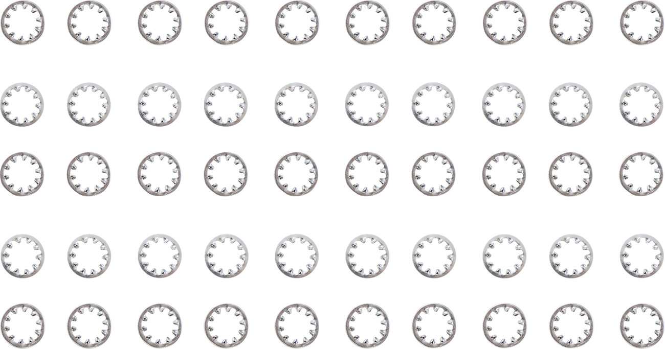 DRIVEN RACING Sprocket Nuts - Titanium - 5 Pack - Image 2