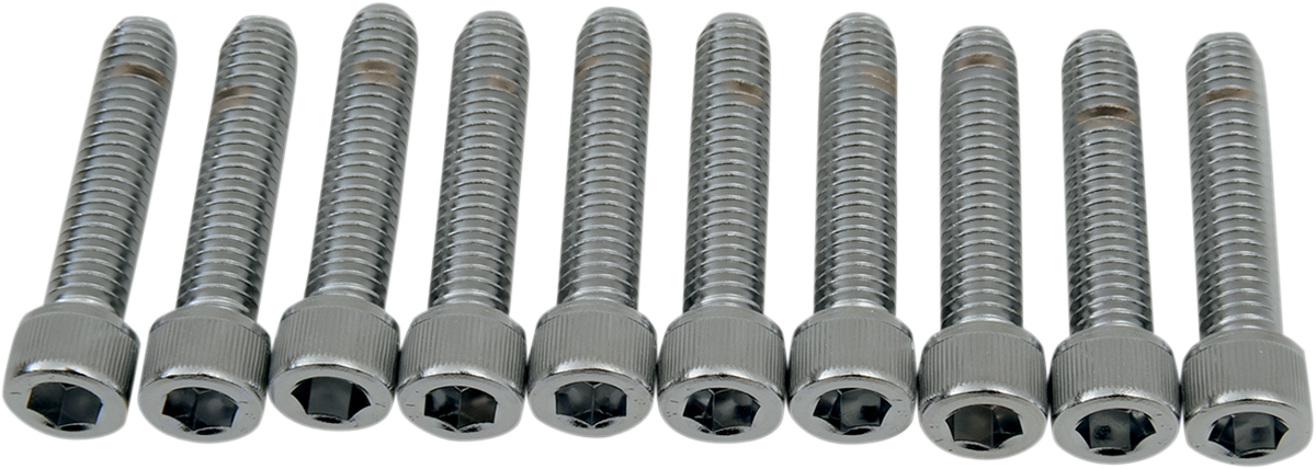 DRAG SPECIALTIES Bolts - Socket-Head - Knurled - 5/16-18 x 1-1/2"