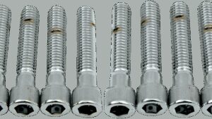DRAG SPECIALTIES Bolts - Socket-Head - Knurled - 3/8-16 x 2"