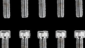 DRAG SPECIALTIES Bolts - Socket-Head - Replacement - Knurled/Coarse Thread - #10-24 x 5/8" - 10 Pack