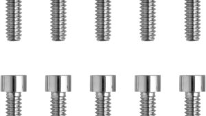 DRAG SPECIALTIES Bolts - Socket-Head - Replacement - Smooth/Coarse Thread - #10-24 x 1" - 10 Pack