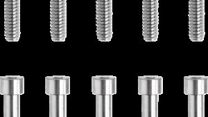 DRAG SPECIALTIES Bolts - Socket-Head - Replacement - Smooth/Coarse Thread - #10-24 x 1-3/4" - 10 Pack