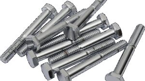 DRAG SPECIALTIES Bolts - Hex-Head - Chrome - 1/4"-20 x 2-1/4"