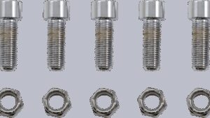 COLONY Mounting Hardware Kit with Nuts - Sprocket/Belt Pulley - Socket-Head - 1-1/4" -