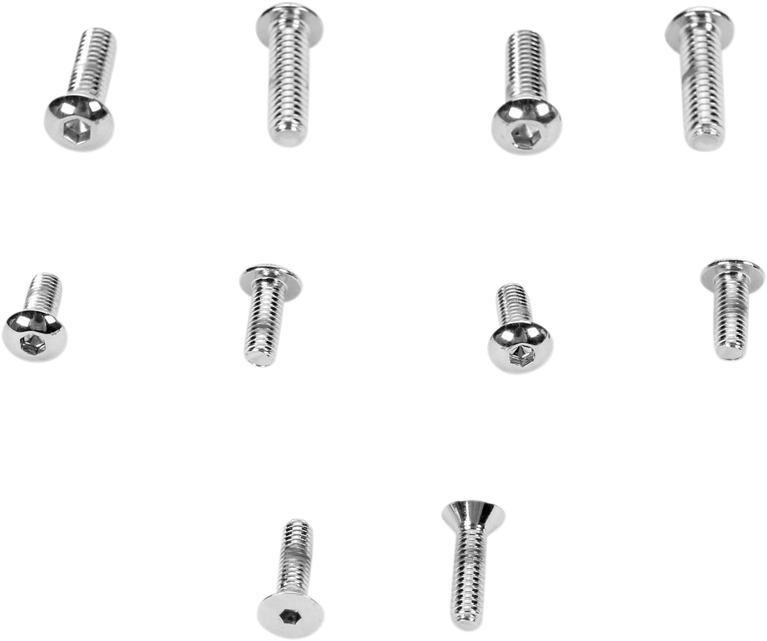 DRAG SPECIALTIES Chrome Socket-Head Screws - Master Cylinder Cover - Lever Mount