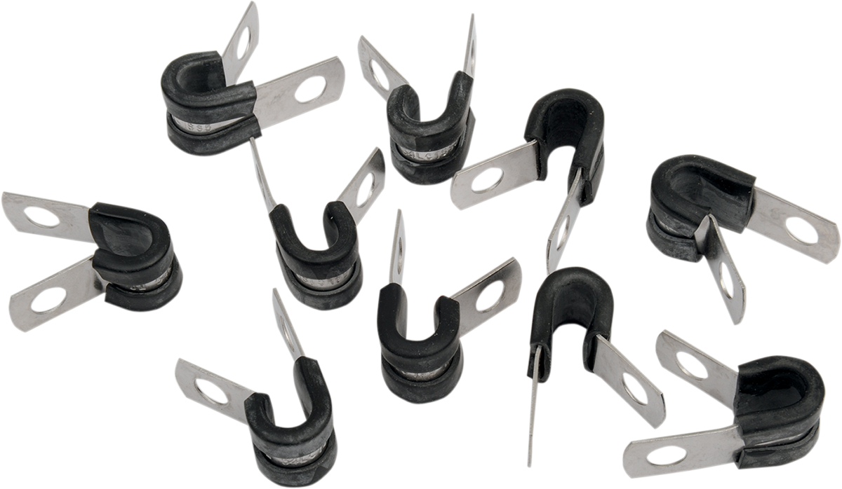 GARDNER-WESTCOTT Adel Clamps - Stainless Steel - 5/16" ID - 10 Pack