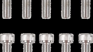 DRAG SPECIALTIES Bolt Kit - Primary Cover Only - Socket-Head/Knurled - '36-'64 Harley-Davidson