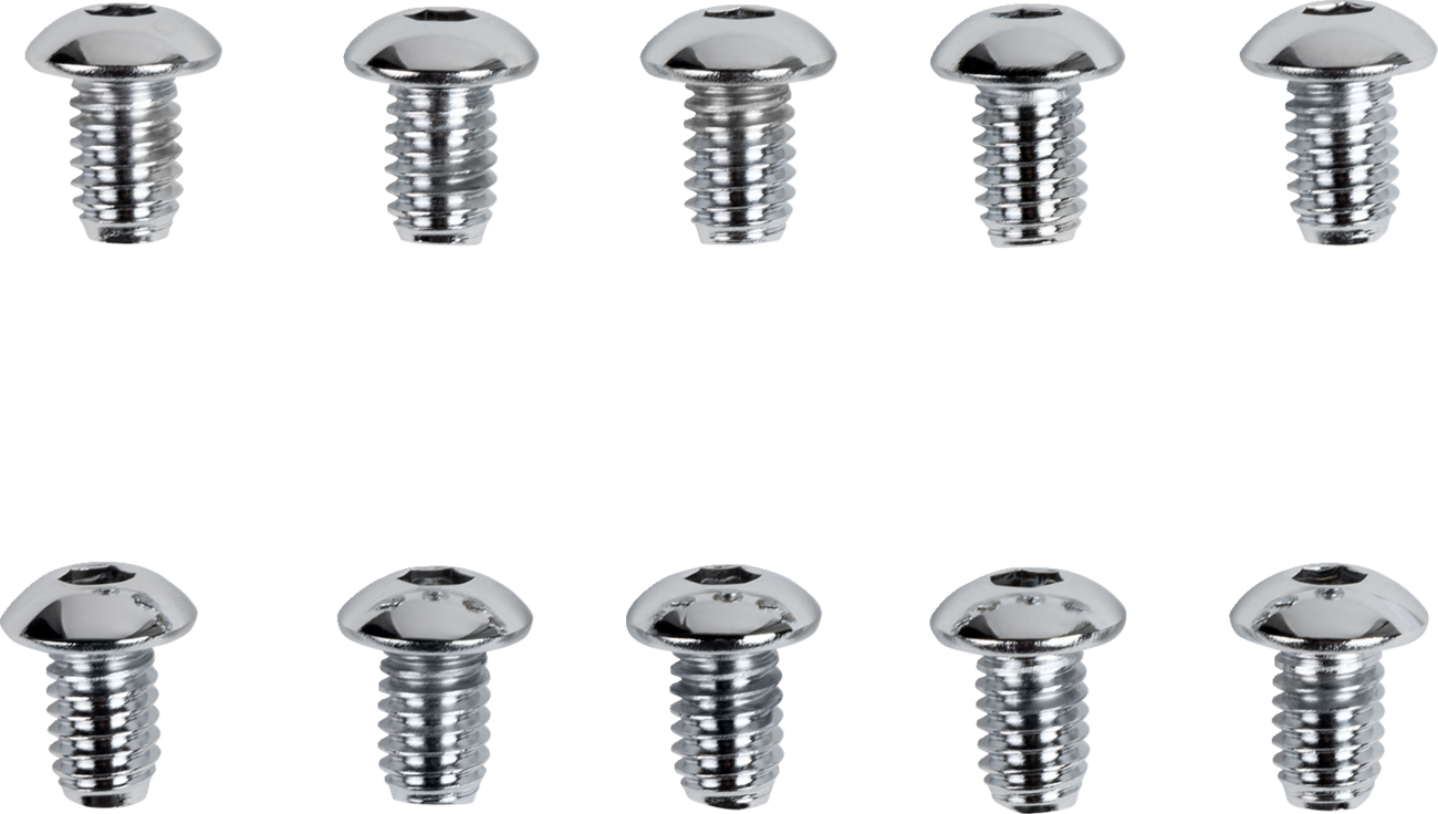 DRAG SPECIALTIES Bolts - Socket-Head - Knurled - 3/8-16 x 3/4" - Image 2