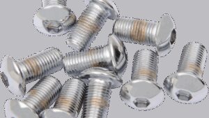 DRAG SPECIALTIES Bolts - Button Head/Replacement - 3/8"-24 x 3/4" - 10 Pack