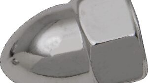 DRAG SPECIALTIES Nut - Acorn - Chrome - 7/16"-14