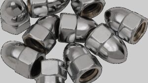 DRAG SPECIALTIES Nut - Acorn - Chrome - 7/16"-20