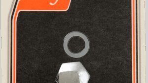 COLONY Drain Plug - Oil Tank with Gasket - Standard - Chrome