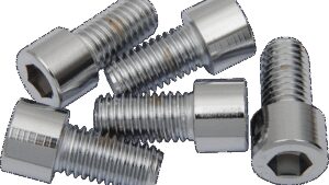 DRAG SPECIALTIES Bolts - Socket-Head/Replacement - Smooth/Coarse Thread - 1/2"-13 x 1" - 5 Pack