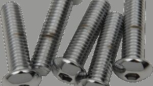 DRAG SPECIALTIES Bolts - Button Head/Replacement - 3/8"-16 x 1-3/4" - 5 Pack