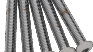 DRAG SPECIALTIES Bolts - Button Head/Replacement - 3/8"-16 x 3" - 5 Pack