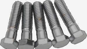 DRAG SPECIALTIES Bolts - Hex-Head - Chrome - 7/16"-14 x 1-3/4"
